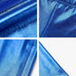 Sakkas Footless Liquid Wet Look Shiny Metallic Stretch Leggings