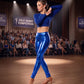 Sakkas Footless Liquid Wet Look Shiny Metallic Stretch Leggings