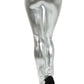 Sakkas Footless Liquid Wet Look Shiny Metallic Stretch Leggings