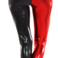 Sakkas Shiny Liquid Metallic High Waist Stretch Leggings - Made in USA
