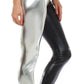 Sakkas Shiny Liquid Metallic High Waist Stretch Leggings - Made in USA