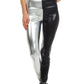 Sakkas Shiny Liquid Metallic High Waist Stretch Leggings - Made in USA