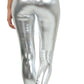 Sakkas Shiny Liquid Metallic High Waist Stretch Leggings - Made in USA