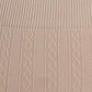 Sakkas Cable Knit Fleece Lined Leggings