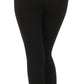 Sakkas Warm Soft Fleece Lined High Waist Leggings