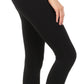 Sakkas Warm Soft Fleece Lined High Waist Leggings