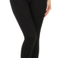 Sakkas Warm Soft Fleece Lined High Waist Leggings