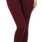 Sakkas Warm Soft Fleece Lined High Waist Leggings