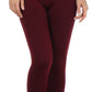 Sakkas Warm Soft Fleece Lined High Waist Leggings