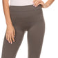 Sakkas Warm Soft Fleece Lined High Waist Leggings