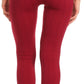 Sakkas Cable Knit Fleece Lined Leggings