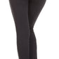 Sakkas Cable Knit Fleece Lined Leggings