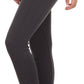 Sakkas Cable Knit Fleece Lined Leggings