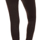 Sakkas Women's Patterned Soft Fleece Lined High Waist Leggings