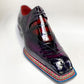 Maurice Legend Custom Made Alligator Lace-Up Shoe - Purple