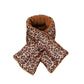 Reversible Puffer Sherpa Pull Through Scarf