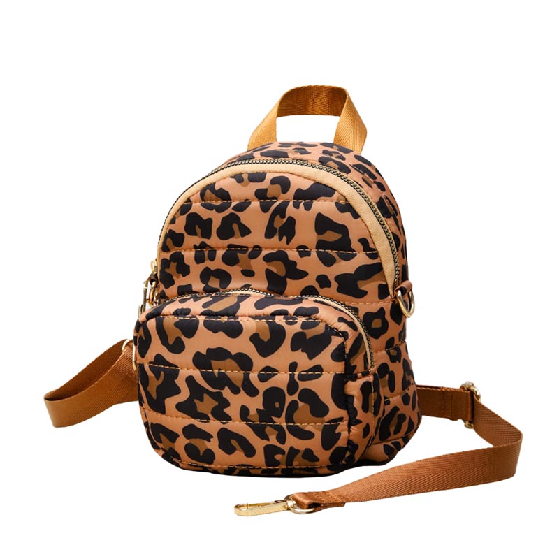 Solid Puffer Mini Backpack Bag