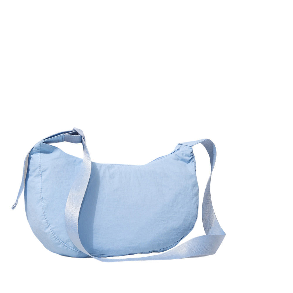 Women's Solid Nylon Sling Bag Crossbody