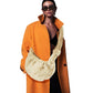 Faux Fur Fuzzy Plush Crossbody Bag