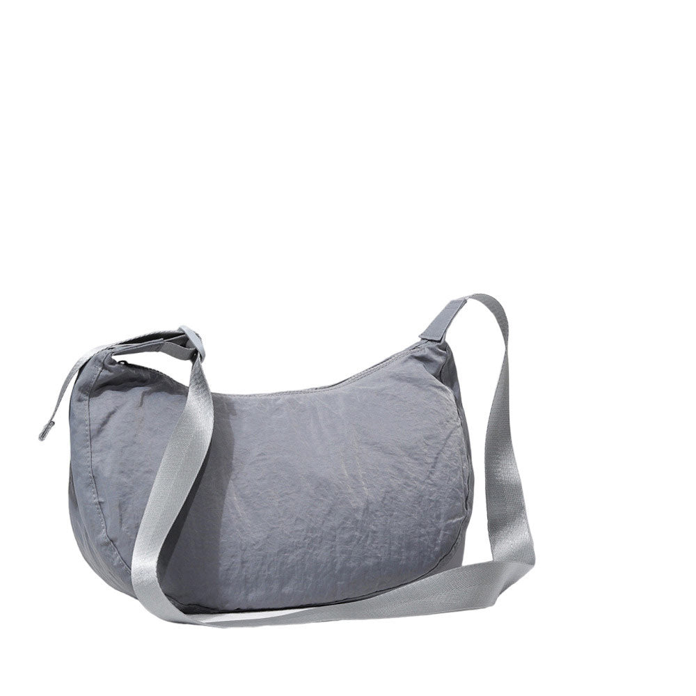 Women's Solid Nylon Sling Bag Crossbody