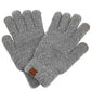 C.C Solid Boucle Gloves