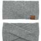 C.C Soft Recycled Fine Yarn Cuff Headwrap Earmuffs
