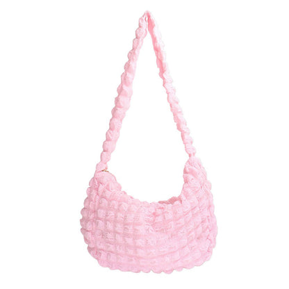 Fuzzy Lightweight Cloud Shoulder Bag