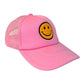 Smile Accented Mesh Back Baseball Cap
