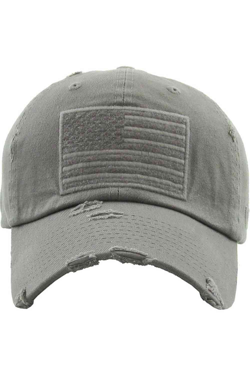 Women's American Flag Vintage Baseball Cap 4th of July