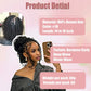 StariaHair Burmese Curly Feather Crochet Human Hair Extensions 100% Virgin Hair Crochet Braid For Miracle Knots Natural Black