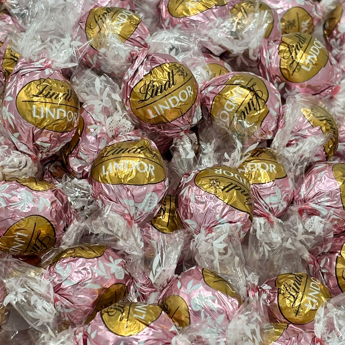 Lindt LINDOR Trufas de Chocolate Blanco Napolitano – Bolsa de Valor a Granel