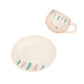 Lovely Message Cute Bunny Ceramic Mug Cup and Saucer Set