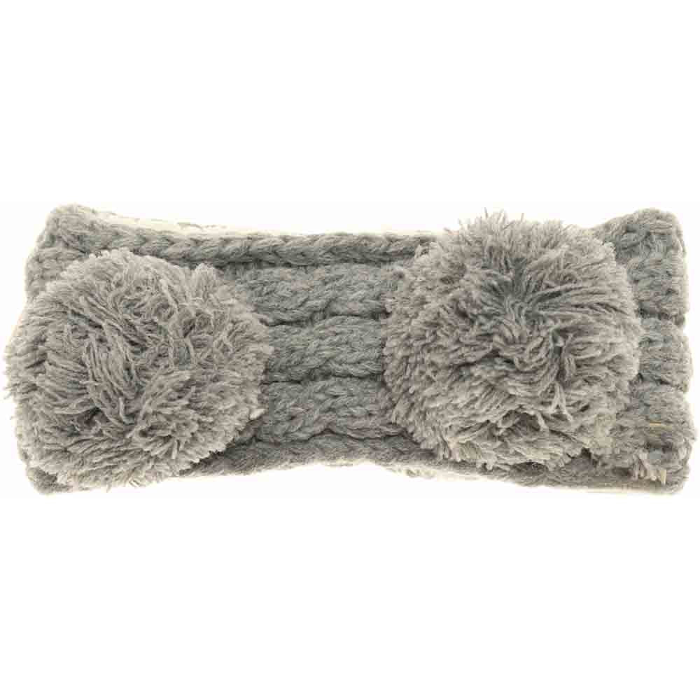 KIDS Solid Double Pom C.C Head Wrap