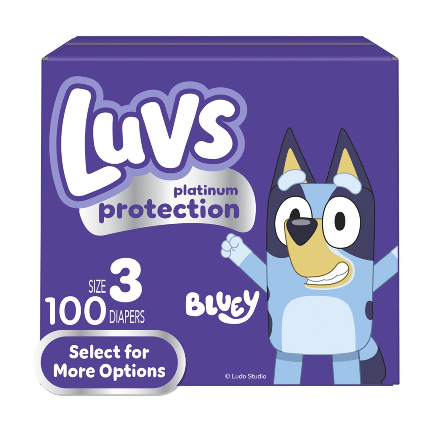 Pañales Luvs Platinum Protection para bebé, Talla 3, 100 unidades