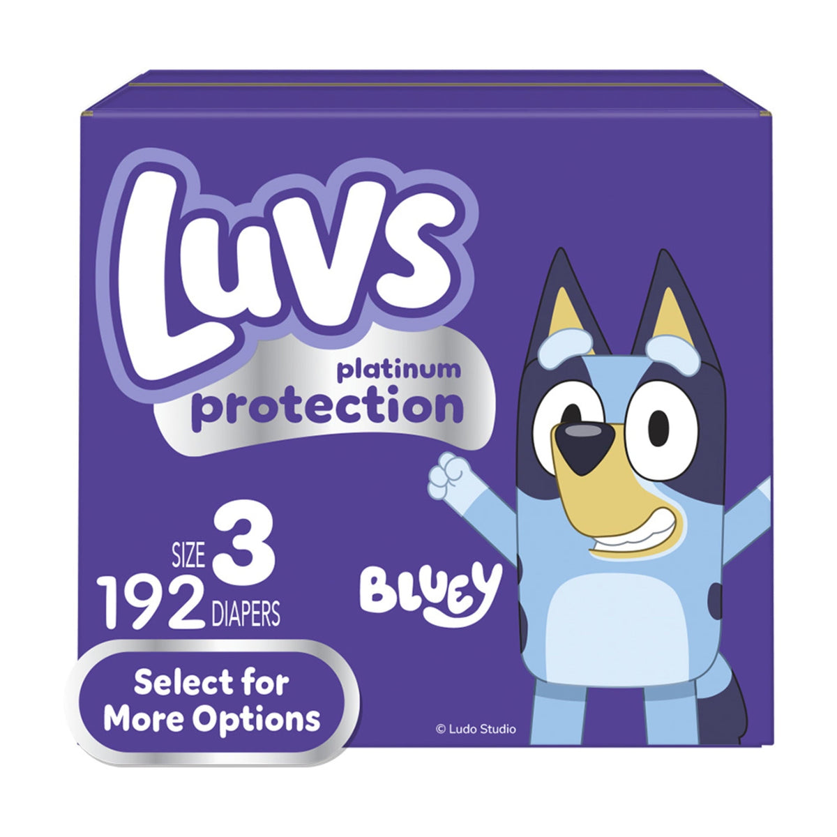 Pañales para bebé Luvs Platinum Protection Talla 3, 192 unidades