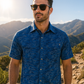 Men's Dot Camo UV Vented Fishing Shirt