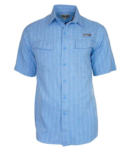 Camisa de pesca de manga corta con ventilación UV Sealand para hombre
