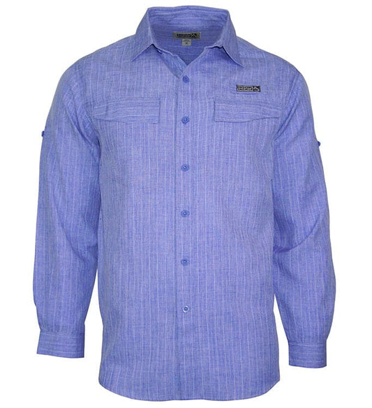 Camisa de Pesca de Manga Larga con Ventilación y Protección UV para Hombre