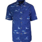 Men's Marine Charts UV Vented Fishing Shirt