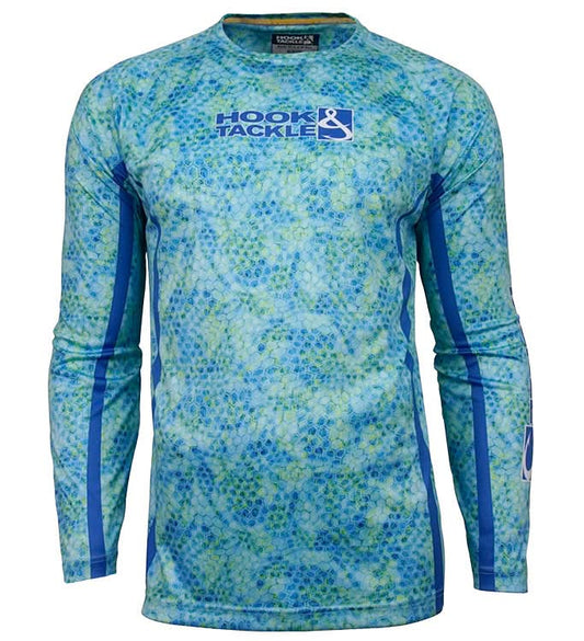 Camisa de Pesca de Manga Larga con Protección UV Hexa Dreams para Hombre