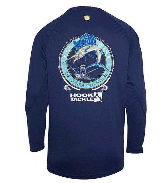Camisa de pesca de manga larga con protección UV para hombre