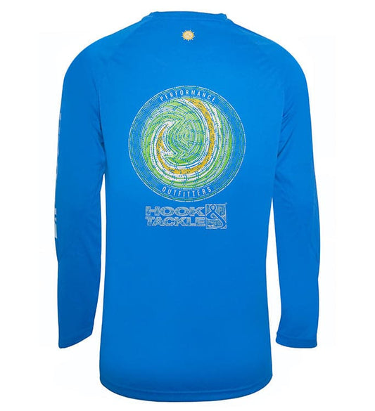 Camiseta de pesca juvenil Hooked UV (8-20)