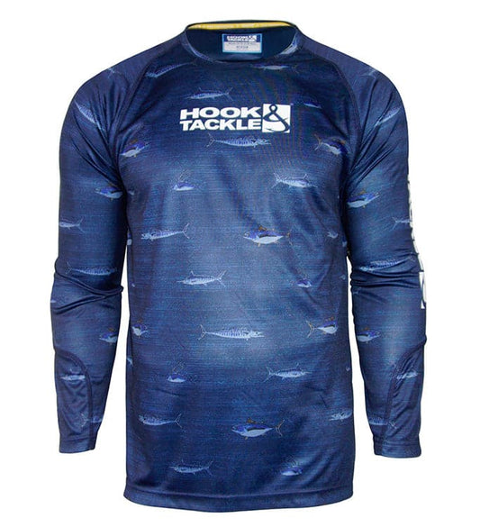 Camiseta de pesca juvenil Offshore Fish con protección UV (8-20)