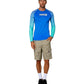 Men's Gradient Waves L/S UV Fishing Shirt