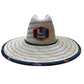 University of Miami Logo Straw Hat