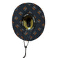 University of Miami Logo Straw Hat