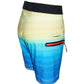 Men's Gradient Scales Stretch Boardshort