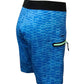 Men's Fish Scales Stretch Fishing Boardshort