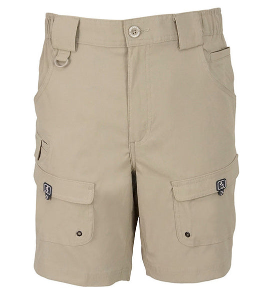 Pantalón corto elástico de pesca Barrier Reef para hombre