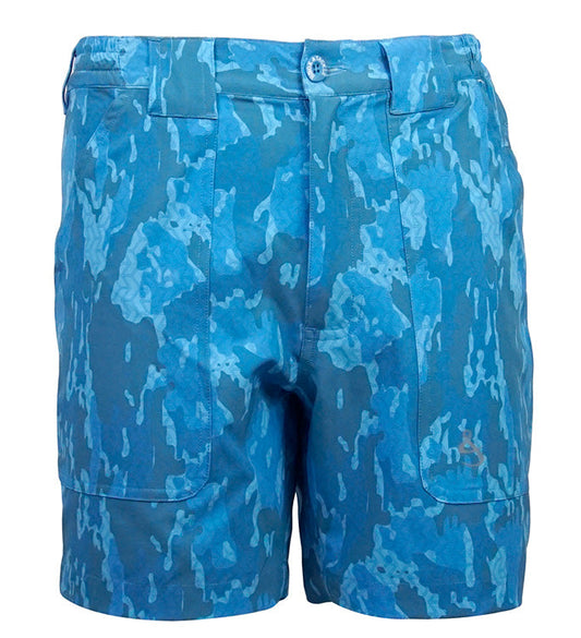 Pantalón corto elástico ligero de hombre Geo Camo Beer Can